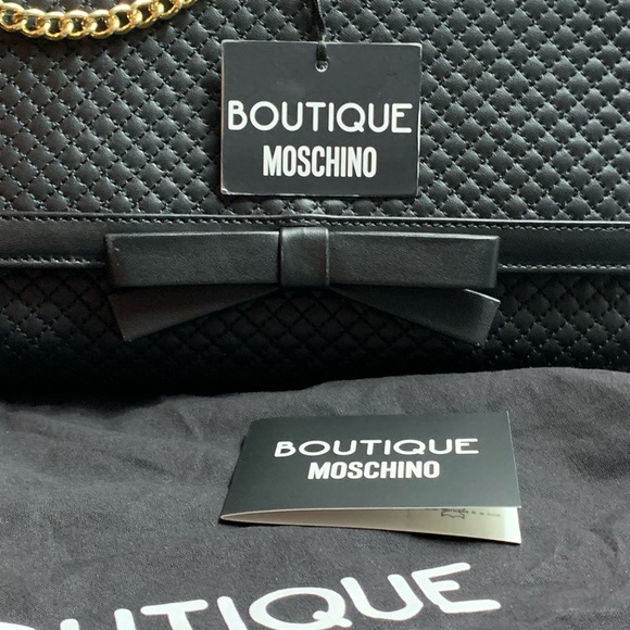 SOLD!! BOUTIQUE MOSCHINO Shoulder Bag NWT - Picture 5 of 16
